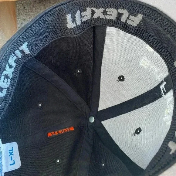 Lids Hat Cap But First Chocolate Breakthrough Champion Flexfit Unisex Adult L-XL - Picture 4 of 5